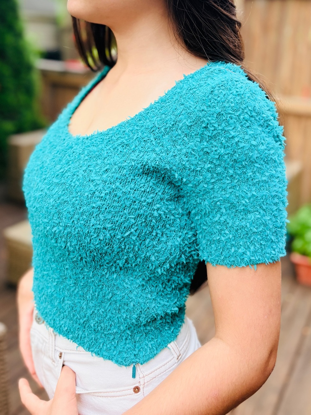 Gucci Resort Teal/Aqua Top